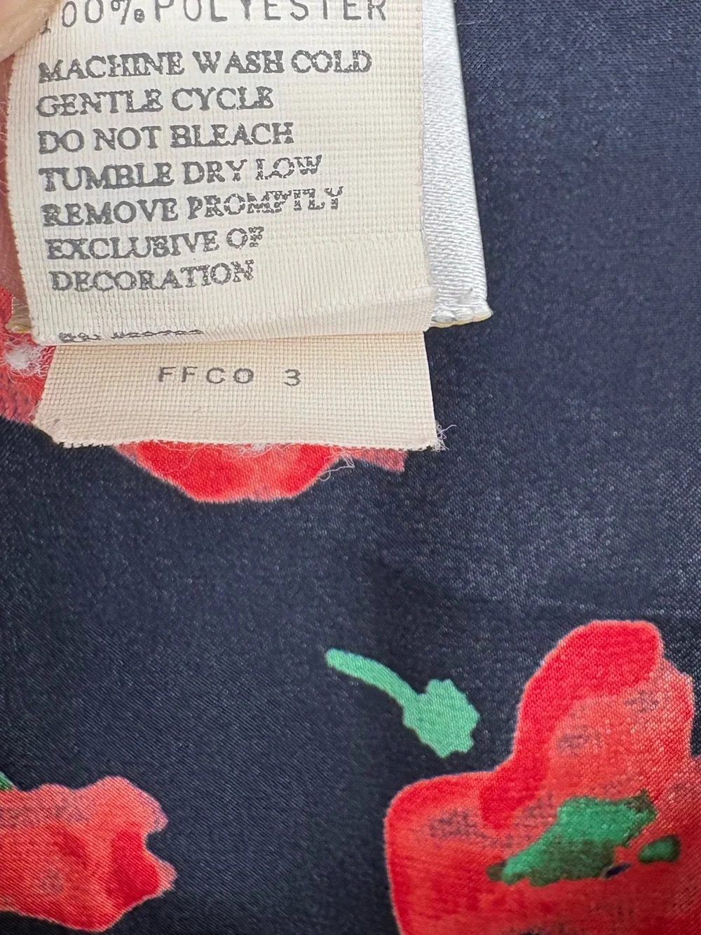 Vintage Eve Stillman Floral Kaftan - Picture 7 of 7